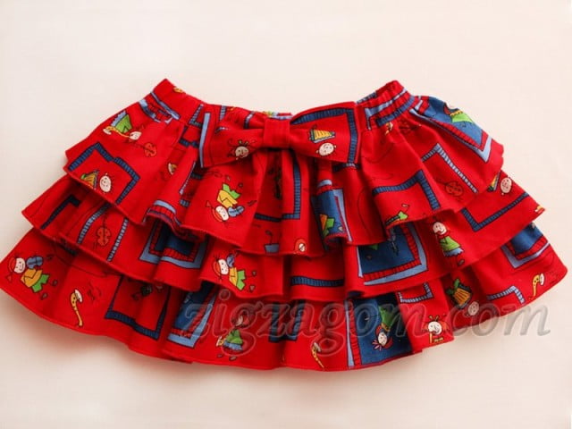 Girl's skirt for the girl