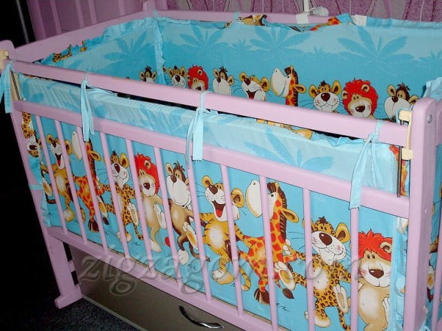 Бортики для детской кроватки своими руками