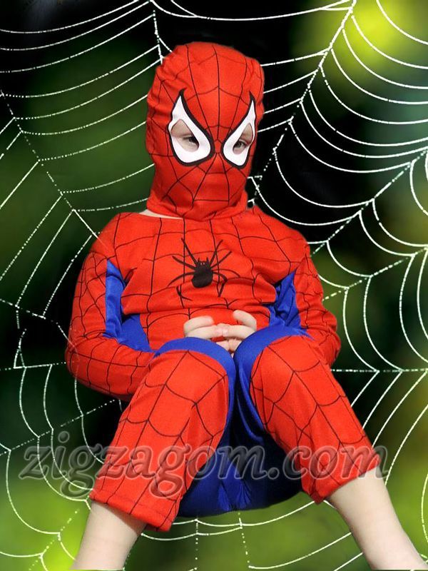 Новогодний костюм "Человек-паук" готов